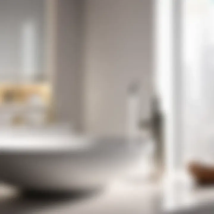 Modern Minimalist Single Bathroom Faucet