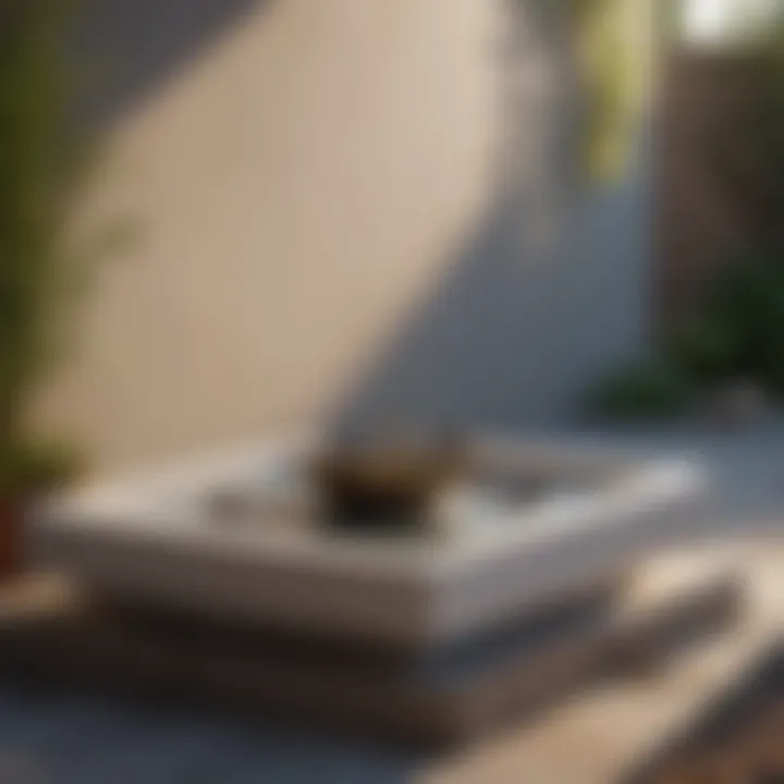 Modern Minimalist Style Selections Bird Bath
