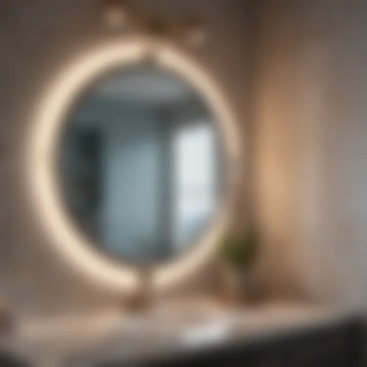 Modern Porthole Vanity Light