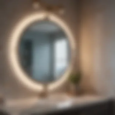 Contemporary Coastal Chic Modern Porthole Vanity Light