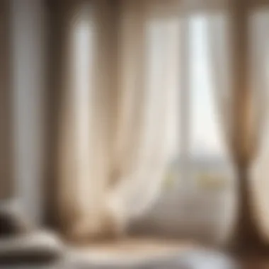 Modern Sheer Voile Bedroom Curtain Style