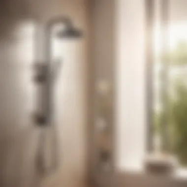 Modern technology in hand shower features