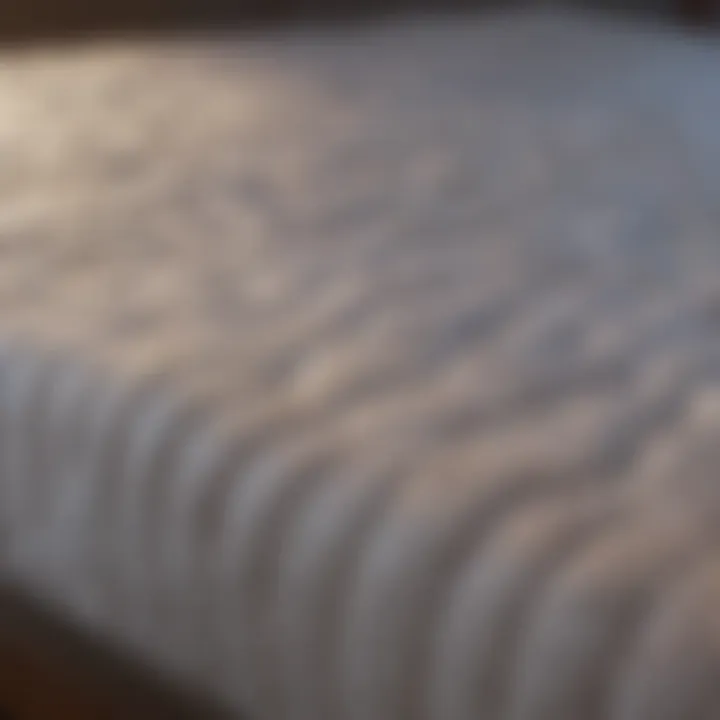 Innovative Cooling Technology in Twin Mattress Modern twin mattress with innovative cooling technology