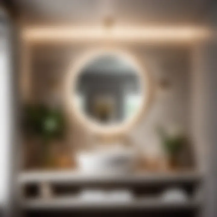 Contemporary Sophistication Modern Twist on Cottage Bathroom Lighting