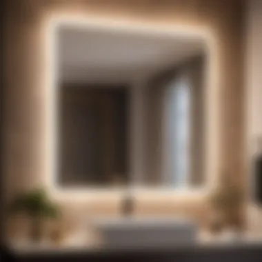 Sleek Upgrade for Your Bathroom Mirror Modern Bathroom Mirror Transformation