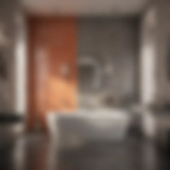 Innovative Color Selection for Bathroom Walls Moisture-Resistant Paint Palette