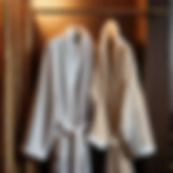 Luxurious Fabric Selection for Bathrobe