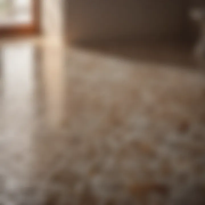Microfiber cloth for tile polishing