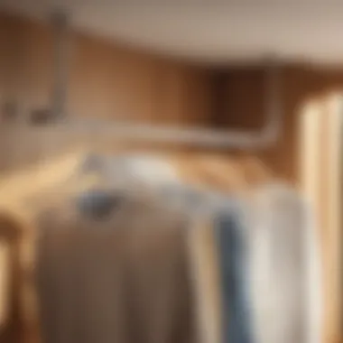 Multi-functional Clothes Hanger for Small Laundry Rooms