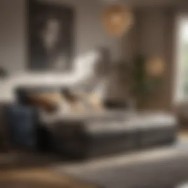 Multi-functional sofa bed transforming into a bed