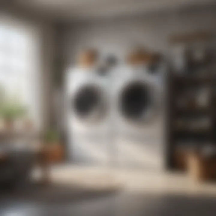 Eco-friendly laundry routine with natural detergent