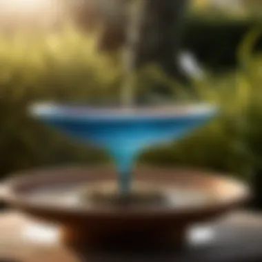 Nature Harmony with Bird Bath Dripper