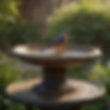 Nature-inspired Style Selections Bird Bath
