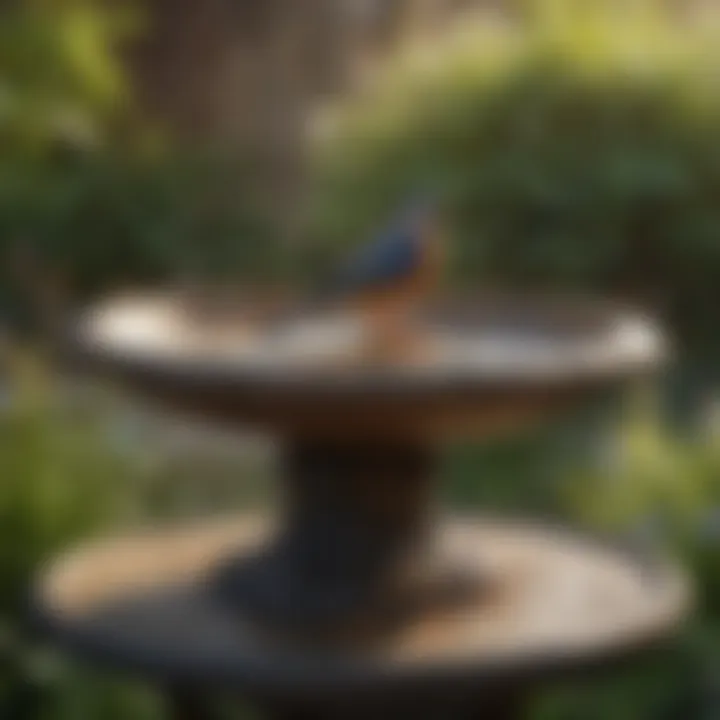 Nature-inspired Style Selections Bird Bath
