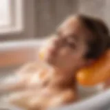Enhance Relaxation in the Bath Neck Pillow Bath Relaxation