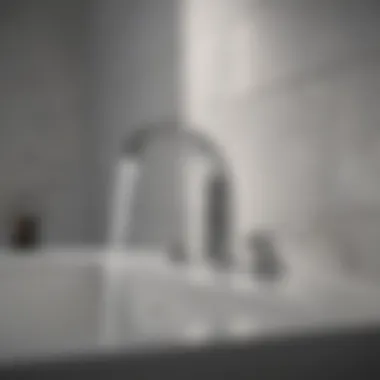 Innovative Technology in Bath Faucets Sleek modern bath faucet design showcasing innovative technology