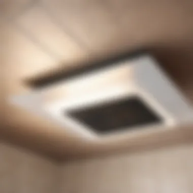 Nutone bathroom fan installation process