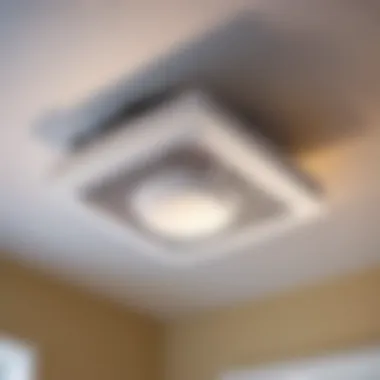 Effortless Installation Process Easy installation of Nutone bathroom vent fan with light