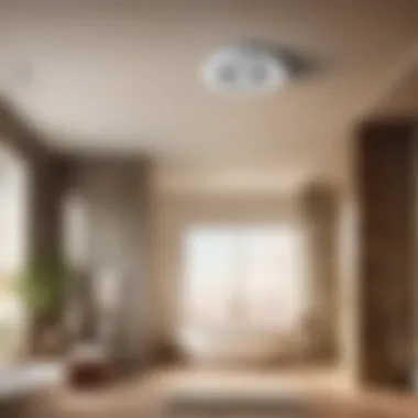 Enhanced bathroom air quality with Nutone fan