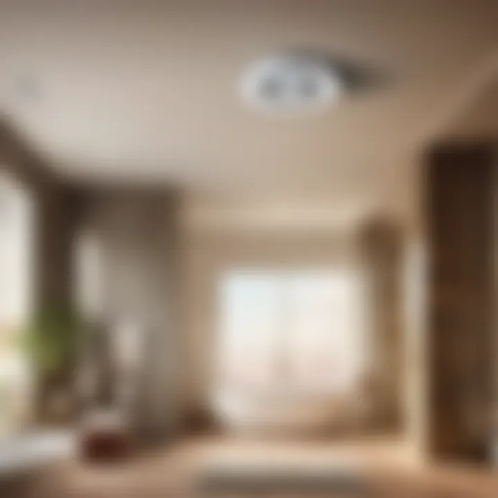 Enhanced bathroom air quality with Nutone fan