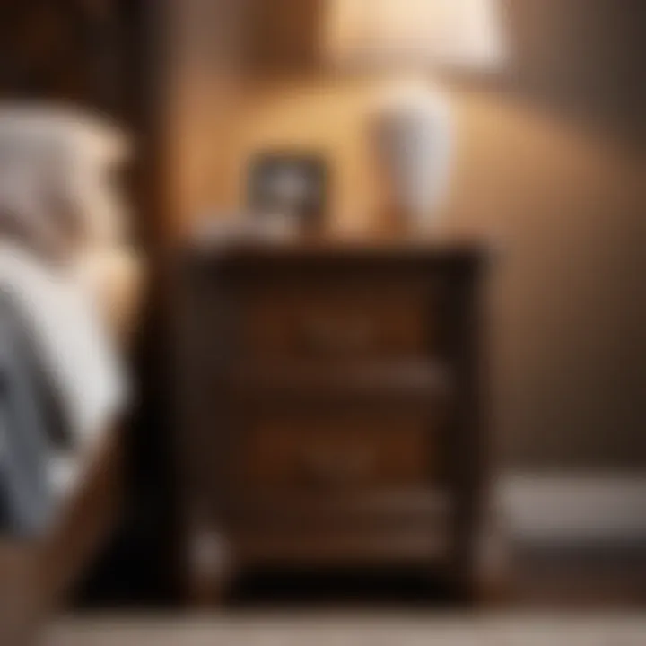 Charming Oakcrest Nightstand Chic Oakcrest Nightstand with Classic Design