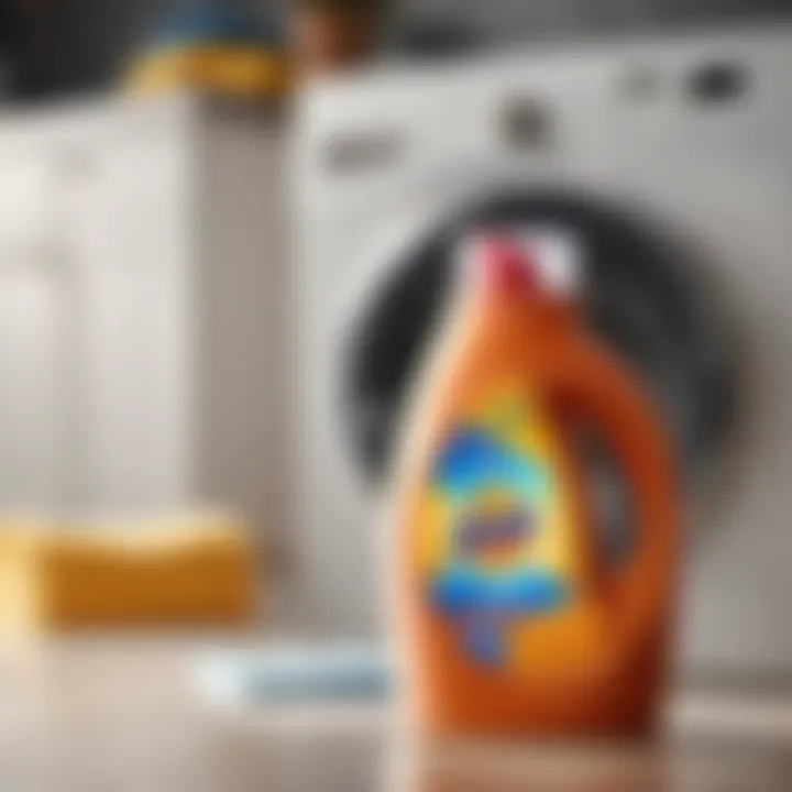 Digital device showing laundry detergent deals online