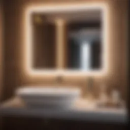 Soft Glow Bathroom Lighting