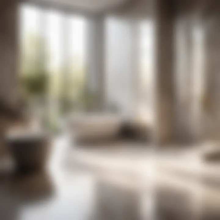 Modern Porcelain Tiles Sleek porcelain tiles for bathrooms