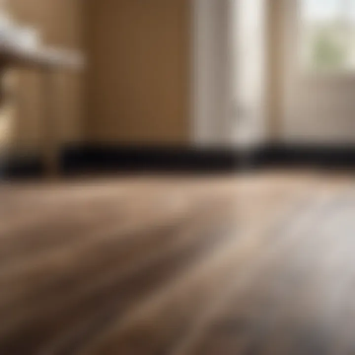 Durable Vinyl Plank Flooring Stylish vinyl plank flooring in bathroom