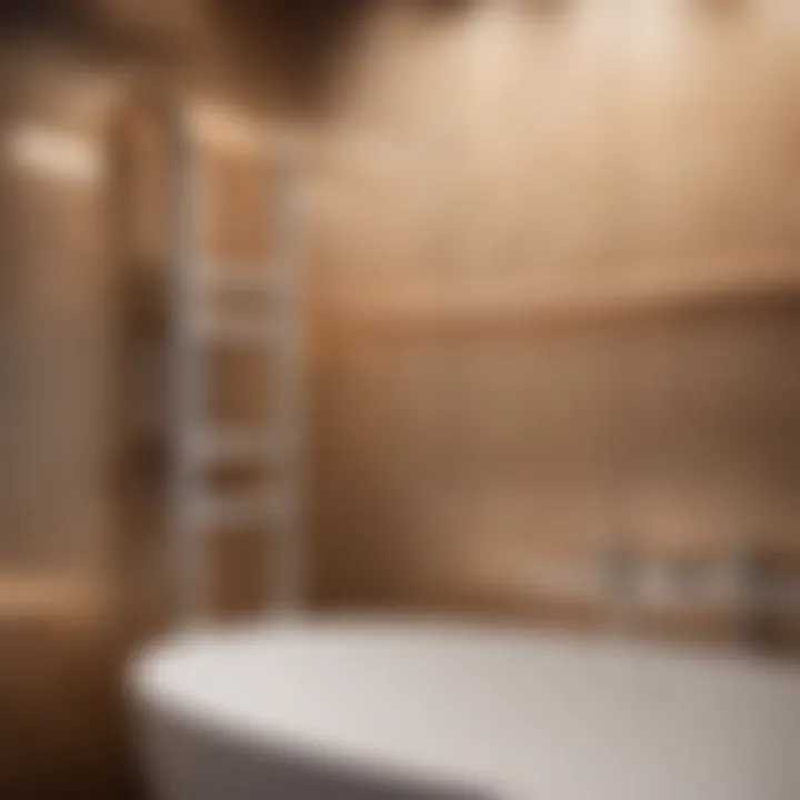 Innovative grab bar installation technique