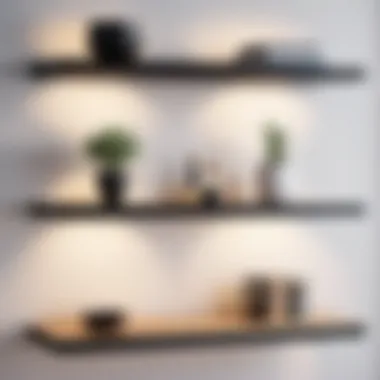 Minimalist Hanging Shelves Minimalist Hanging Shelves