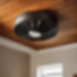 Attic-mounted exhaust fan installation guidelines