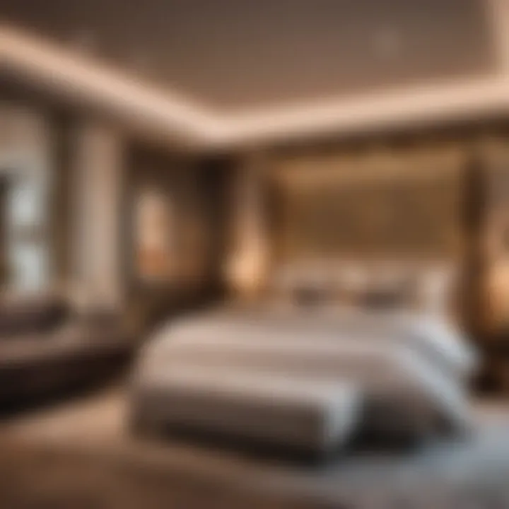 Stylish Basement Master Bedroom Decor