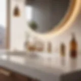 Bathroom Counter Organization - Minimalist Elegance