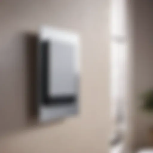 Sleek Design for Enhanced Functionality Modern bathroom fan switch with sleek design