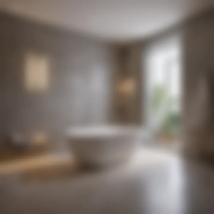 Spa-like Bathtub Addition Luxurious bathtub in a spacious bathroom