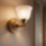 Elegant Bathroom Vanity Wall Sconce at Perfect Height