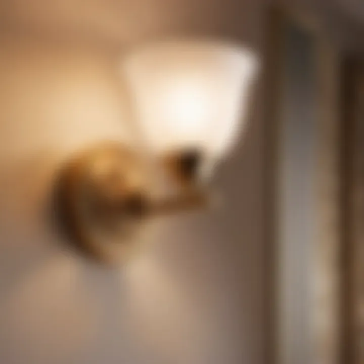 Elegant Bathroom Vanity Wall Sconce at Perfect Height