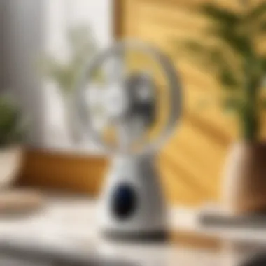 Compact & Efficient Portable Fan for Small Spaces Compact and efficient portable fan for small bathrooms