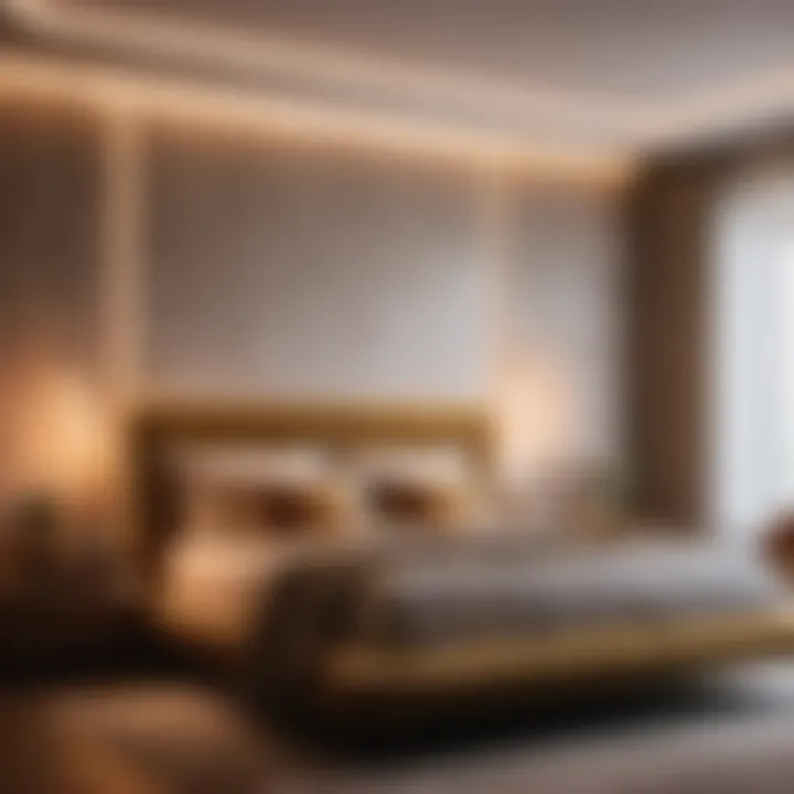 Warm Ambient Lighting in Bedroom