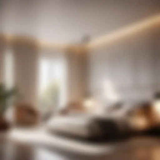 Natural Lighting Bedroom Design Elegant minimalistic bedroom design with natural lighting