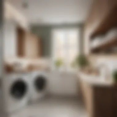 Aesthetically Pleasing Laundry Room Layout