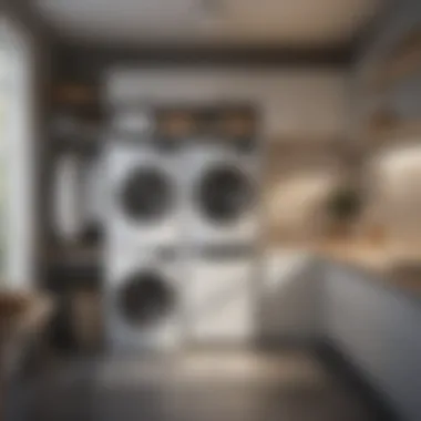 Innovative Storage Techniques for Laundry Spaces Innovative storage techniques applied in a laundry room setting