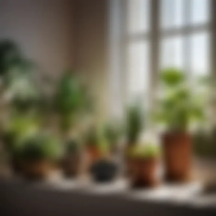 Variety of indoor plant food options