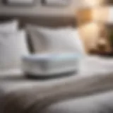 Modern Serenity: White Noise Machine Soothing White Noise Machine in Modern Bedroom