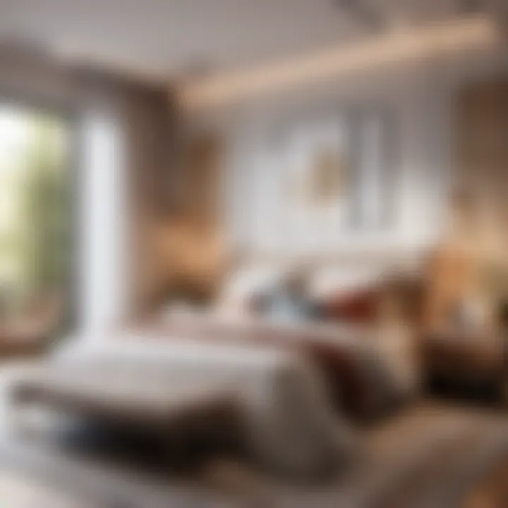Creative layout optimization for small bedroom