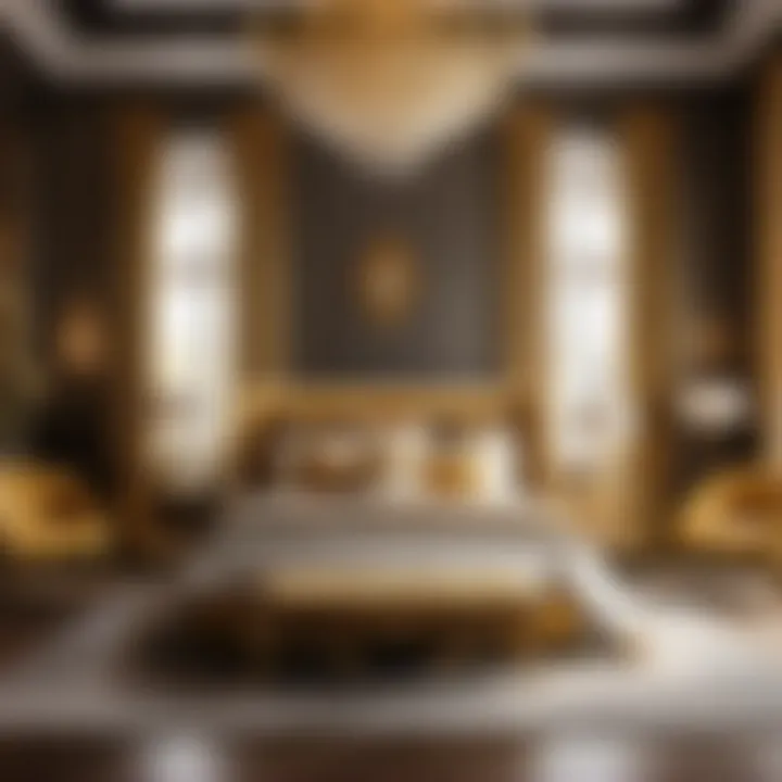 Luxurious Gold Accents Opulent Gold Accents