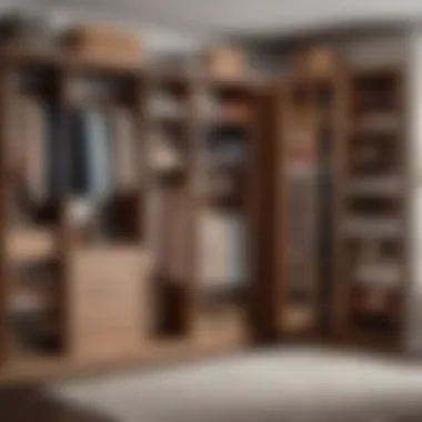 Efficient Shelving System for Closet Organization Organized Bedroom Closet Shelving