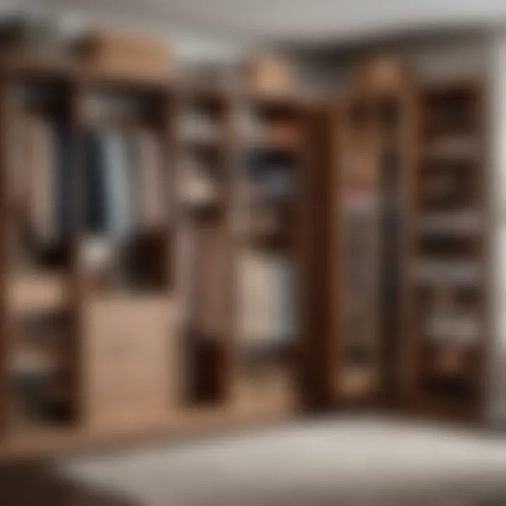 Efficient Shelving System for Closet Organization Organized Bedroom Closet Shelving