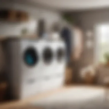 Creating Order with Hanging Solutions Organized Laundry Room with Hanging Solutions